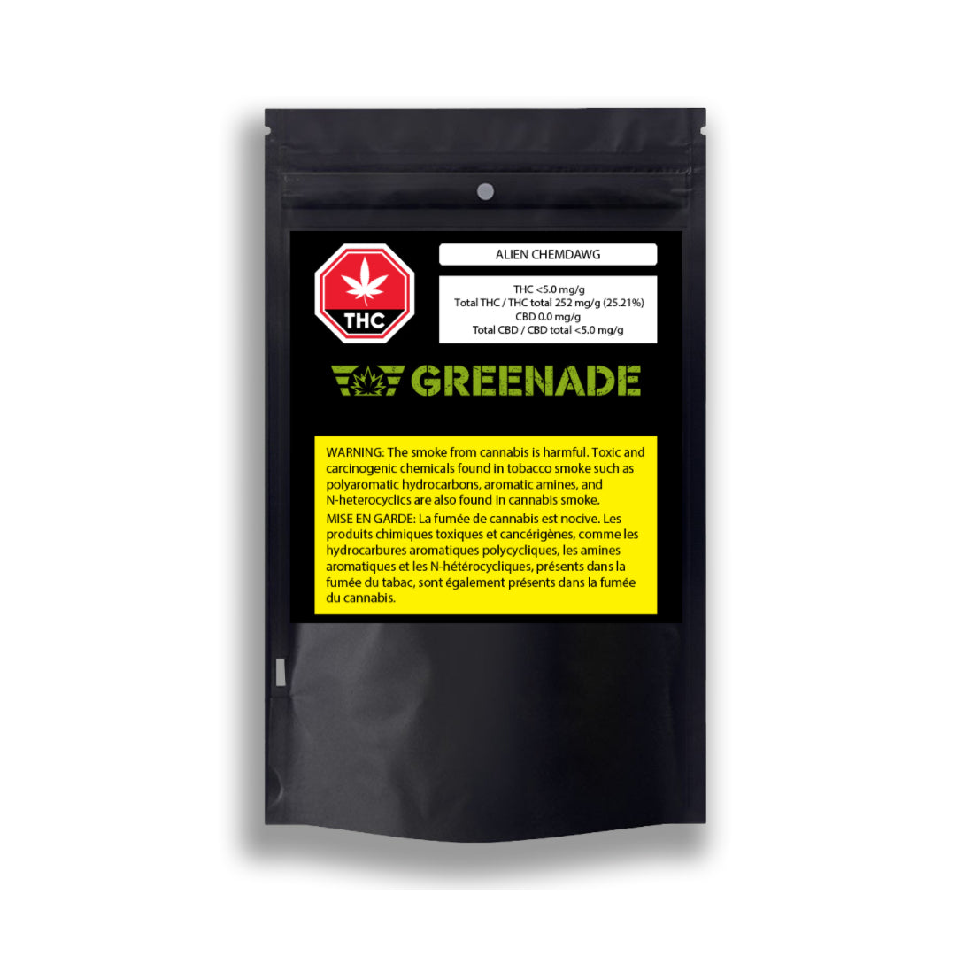 GREENADE ALIEN CHEMDAWG (S) DRIED - 3.5G