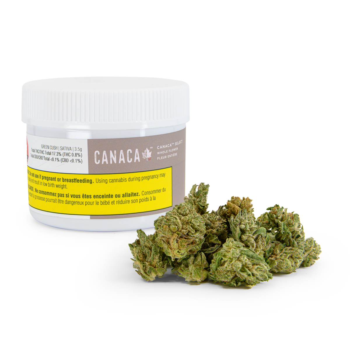 CANACA GREEN CUSH (S) DRIED - 7G
