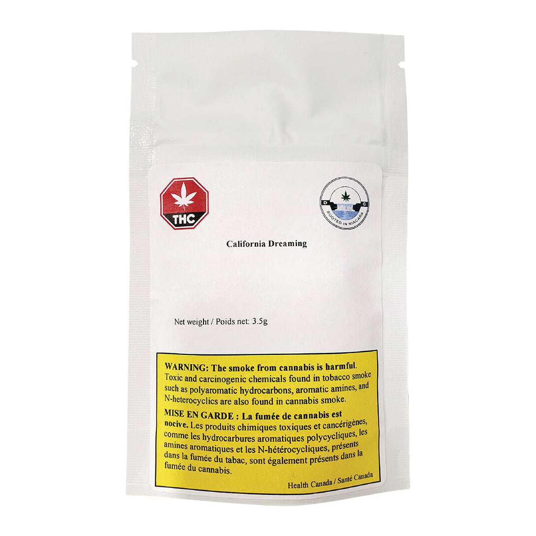 DYKSTRA GREENHOUSES CALIFORNIA DREAMING (IND) DRIED - 3.5G