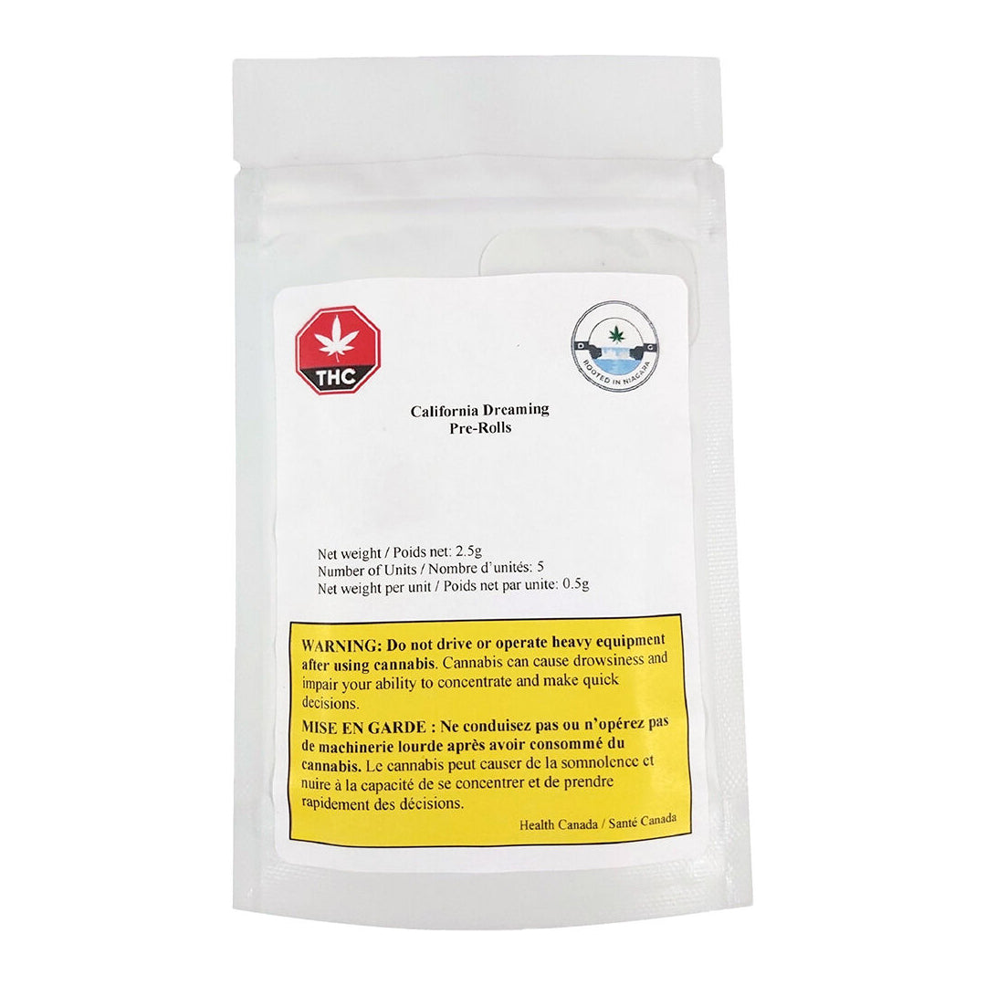 DYKSTRA CALIFORNIA DREAMING (IND) PRE-ROLL - 0.5G X 5