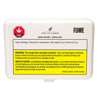 FUME TRUE TO FLOWER DARK HELMET (IND) 510 - 0.5G