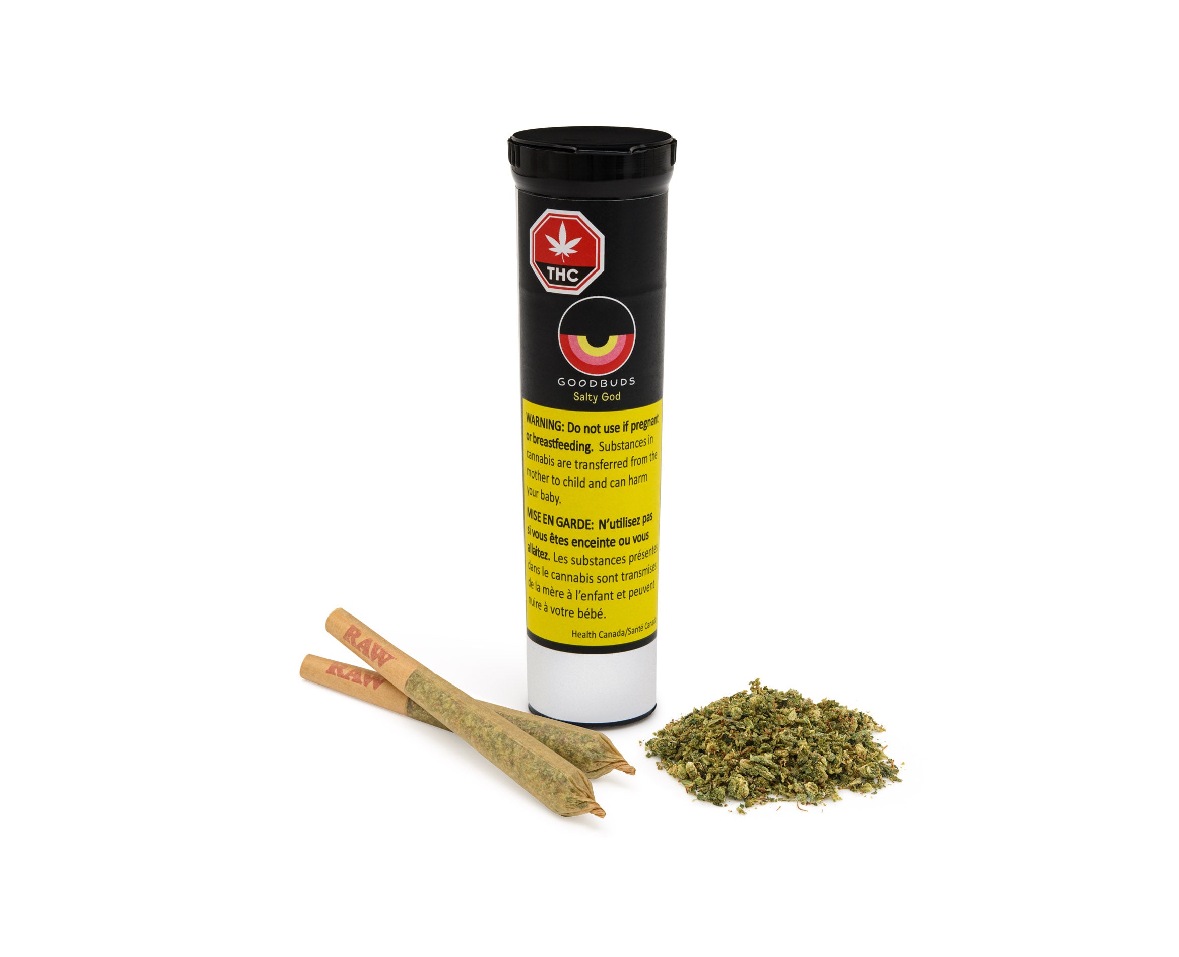 GOOD BUDS SALTY GOD (IND) PRE-ROLL - 0.5G X 2