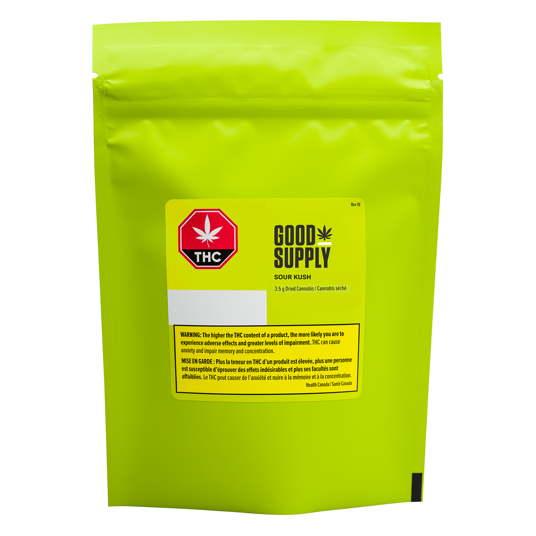 GOOD SUPPLY SOUR KUSH (H) DRIED - 3.5G