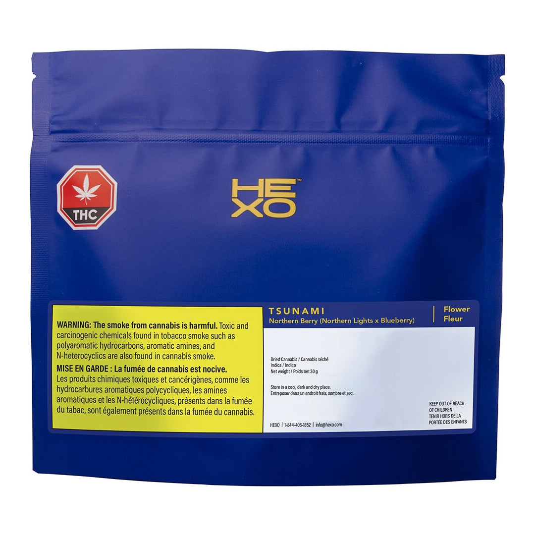 HEXO TSUNAMI (IND) DRIED - 30G