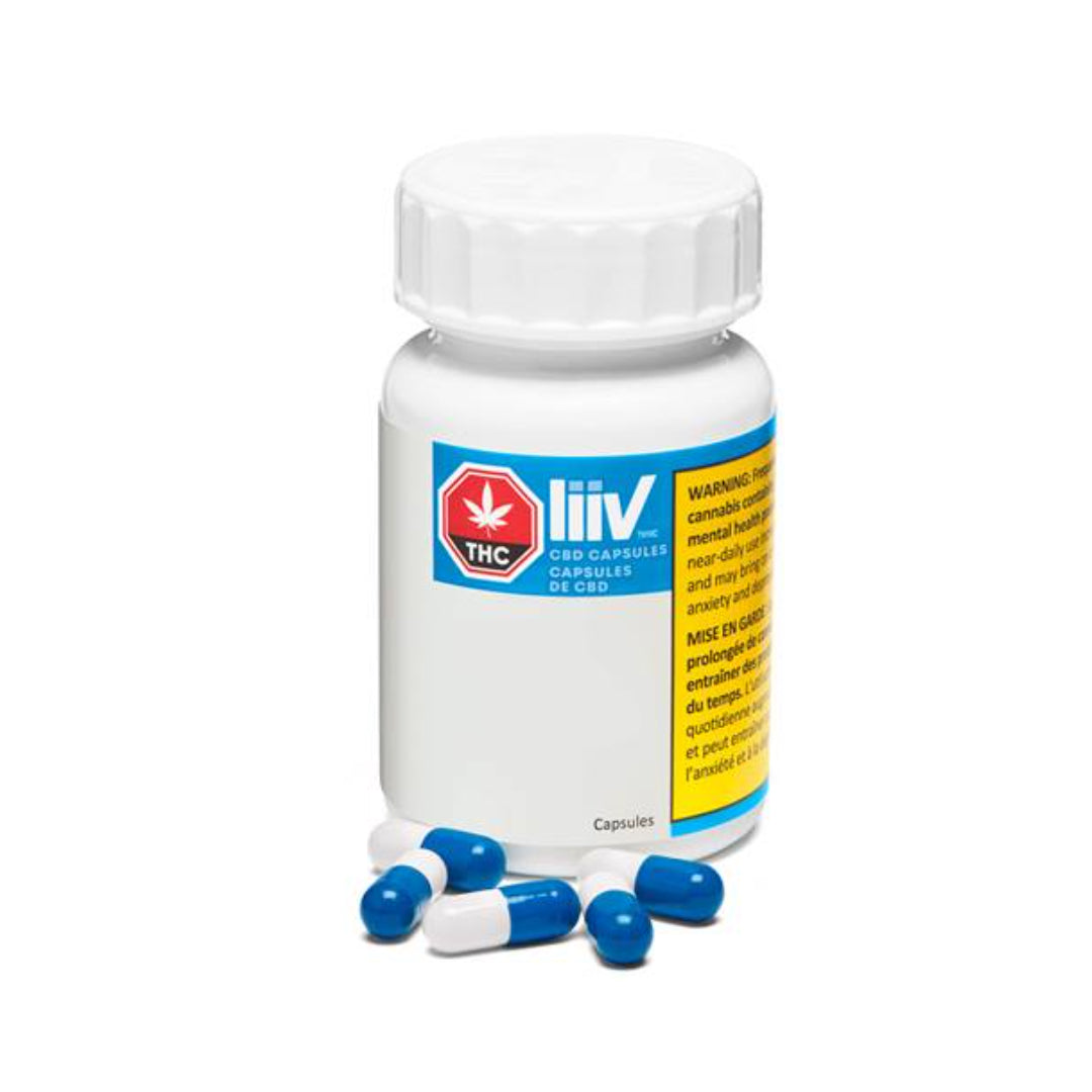 LIIV CBD (H) CAPSULES - 10MG CBD X 15