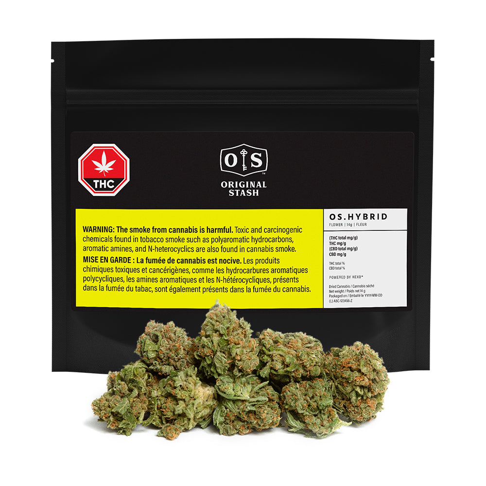 ORIGINAL STASH OS.HYBRID (IND) DRIED - 14G