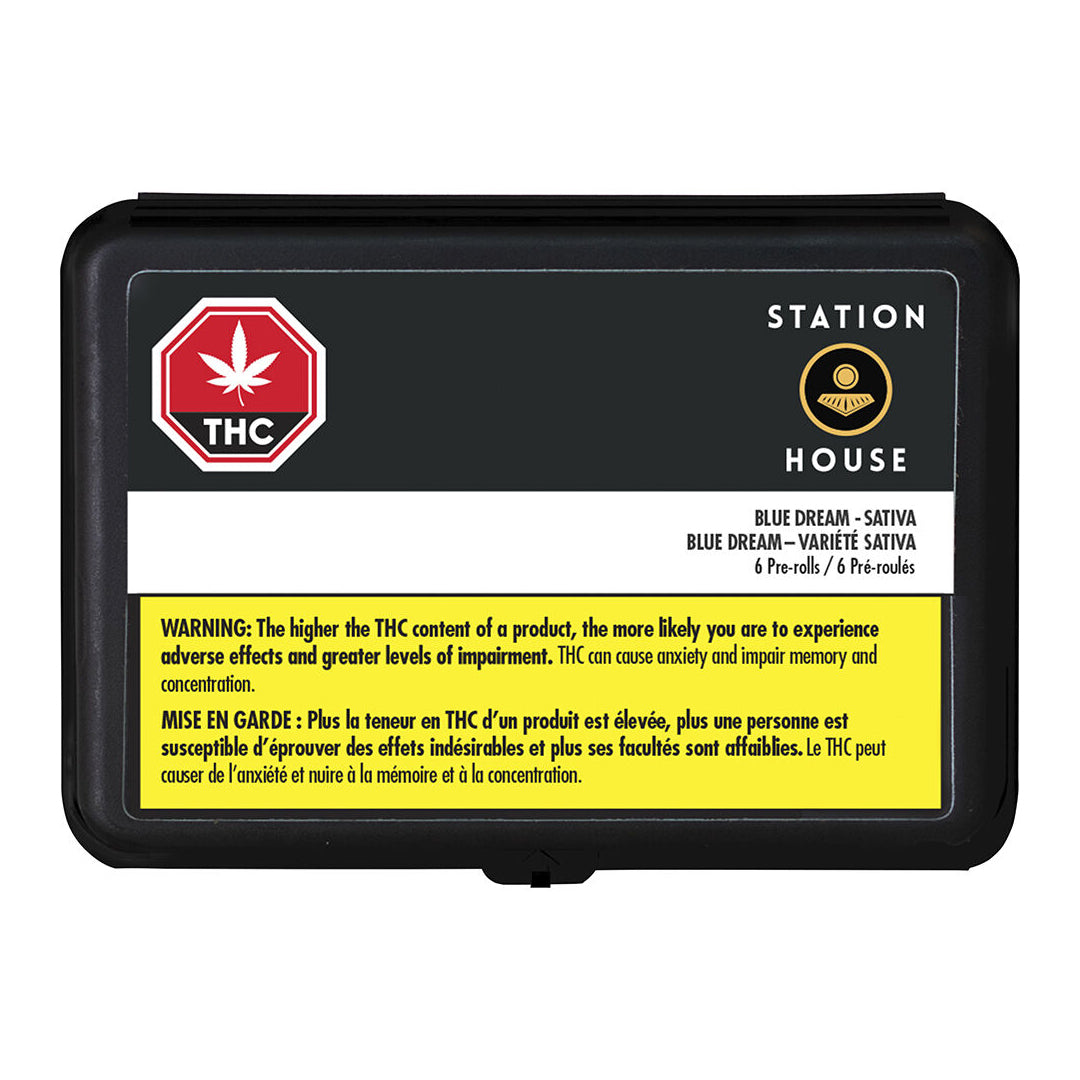STATION HOUSE BLUE DREAM (S) PRE-ROLL - 0.5G X 12