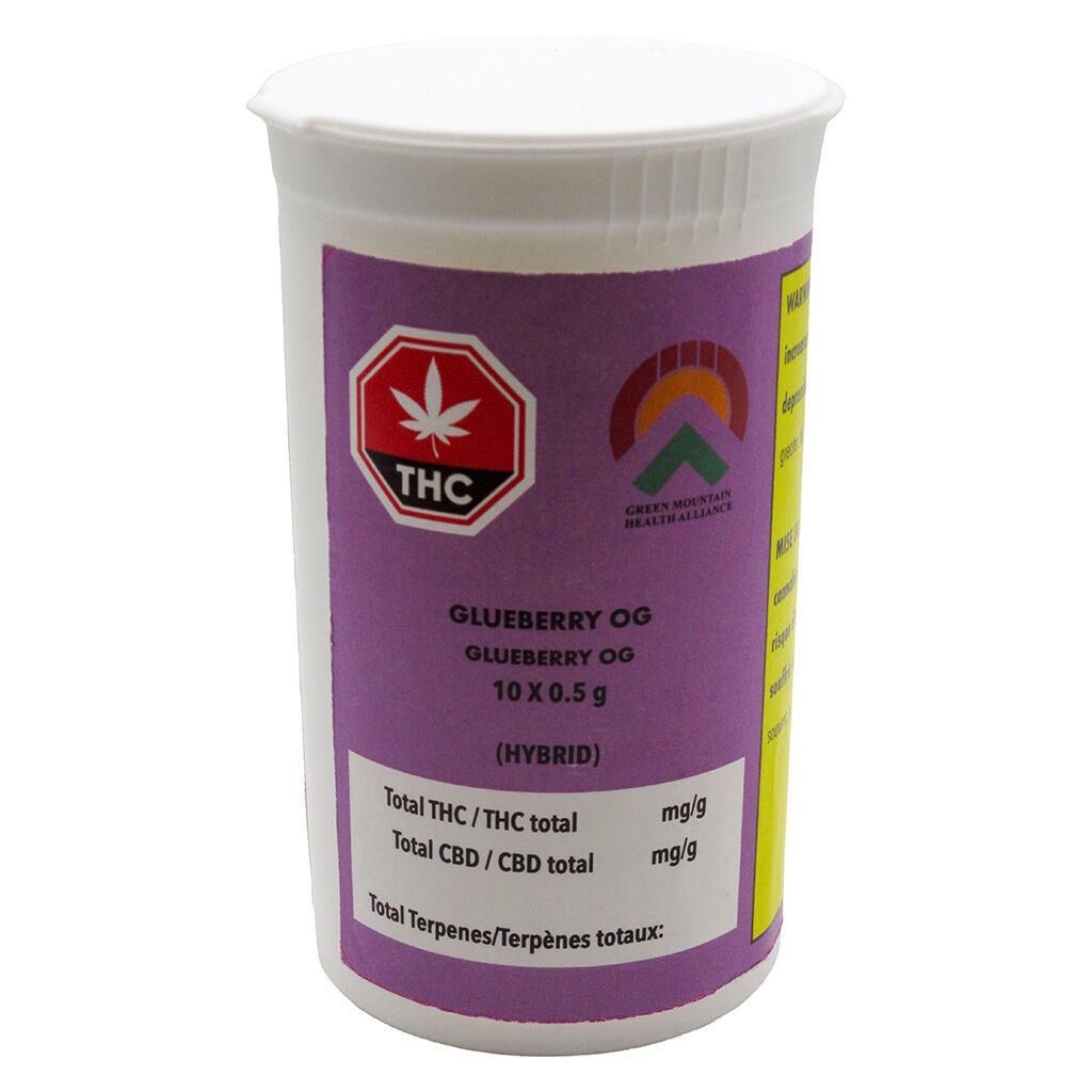 STEEL CITY GREEN GLUEBERRY OG (H) DRIED - 3.5G
