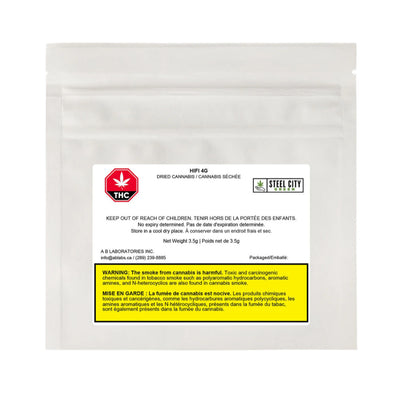 STEEL CITY GREEN HIFI 4G (H) DRIED - 3.5G