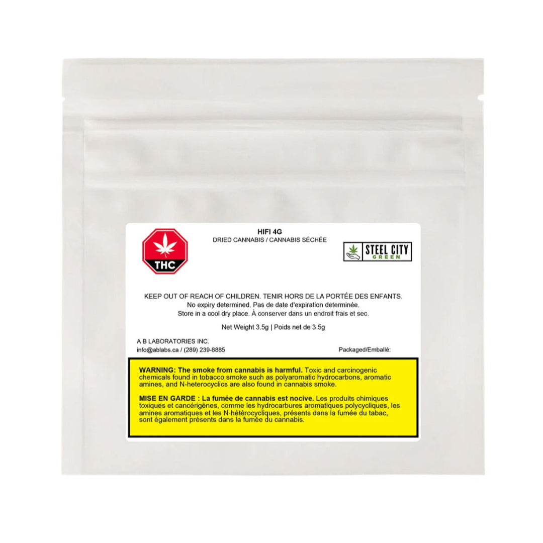 STEEL CITY GREEN HIFI 4G (H) DRIED - 3.5G