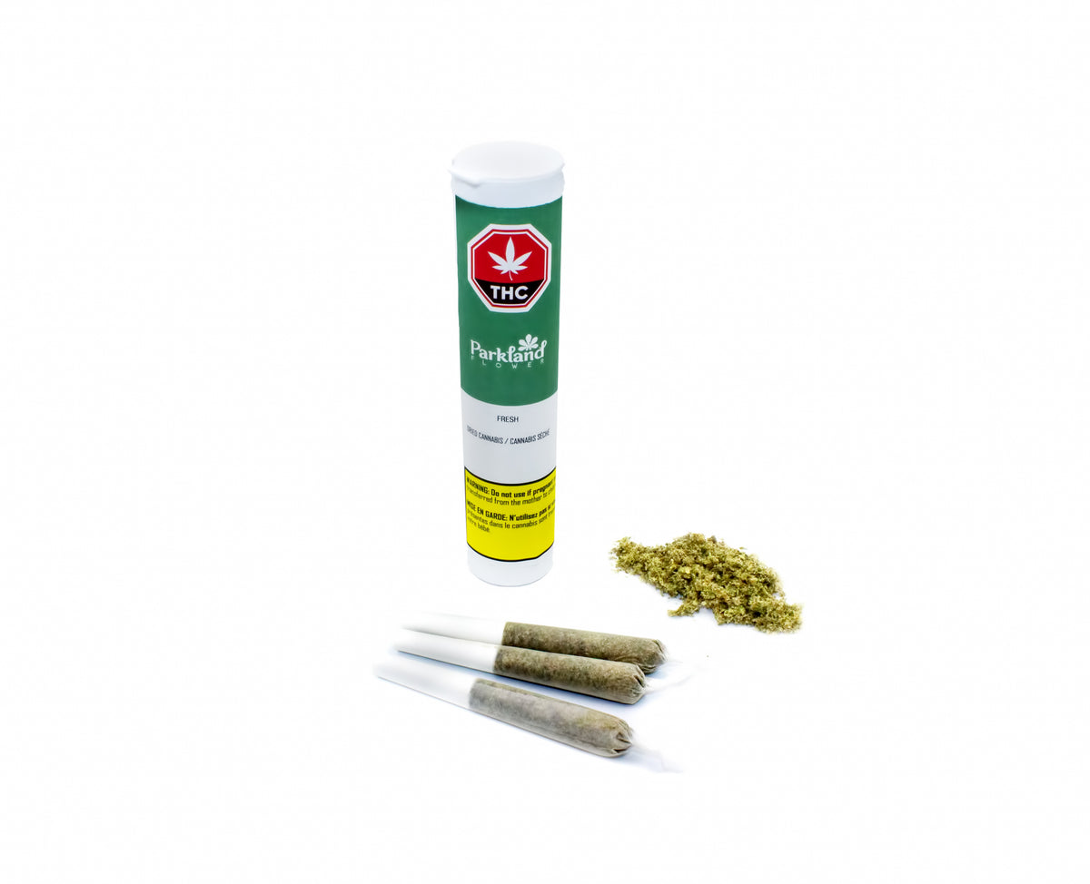 PARKLAND FLOWER FRESH (S) PRE-ROLL - 0.5G X 3
