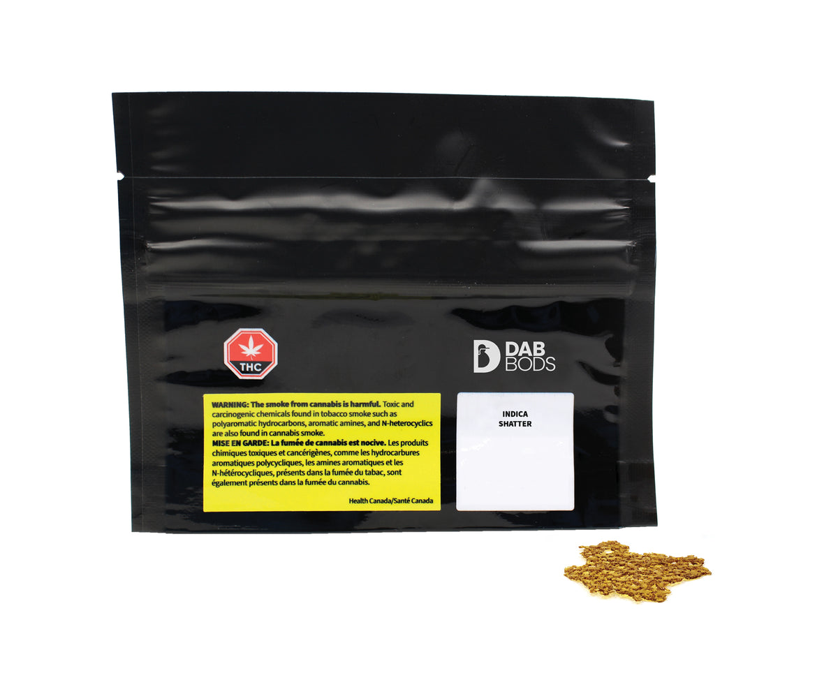 DAB BODS INDICA (IND) SHATTER - 0.5G