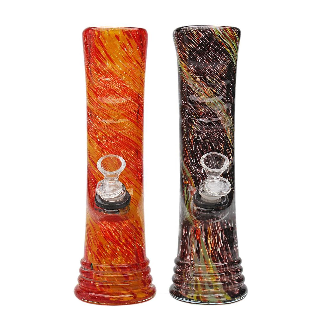 GENUINE PIPE CO 10" STRAIGHT SOFTGLASS BONG