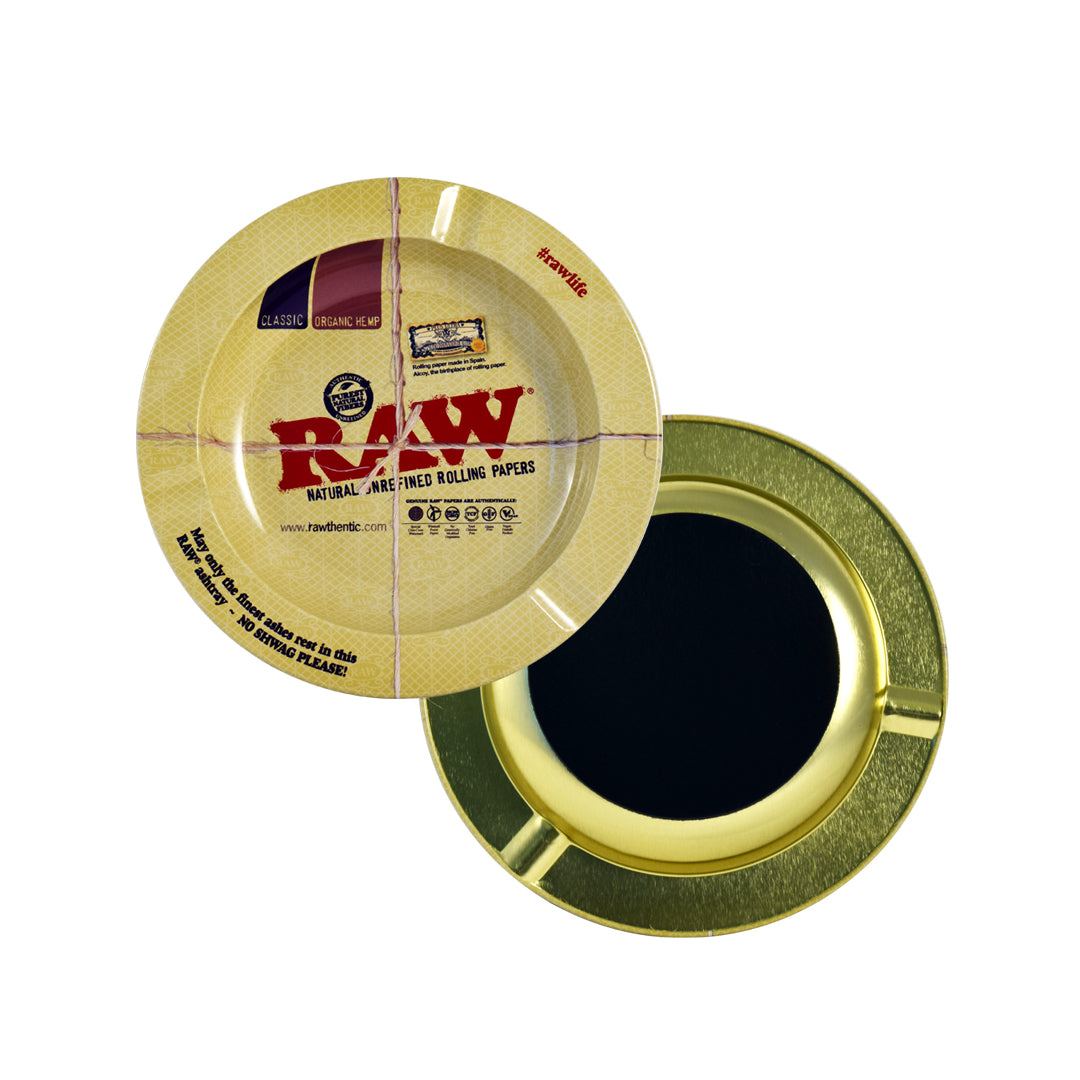 RAW MAGNETIC METAL ASHTRAY