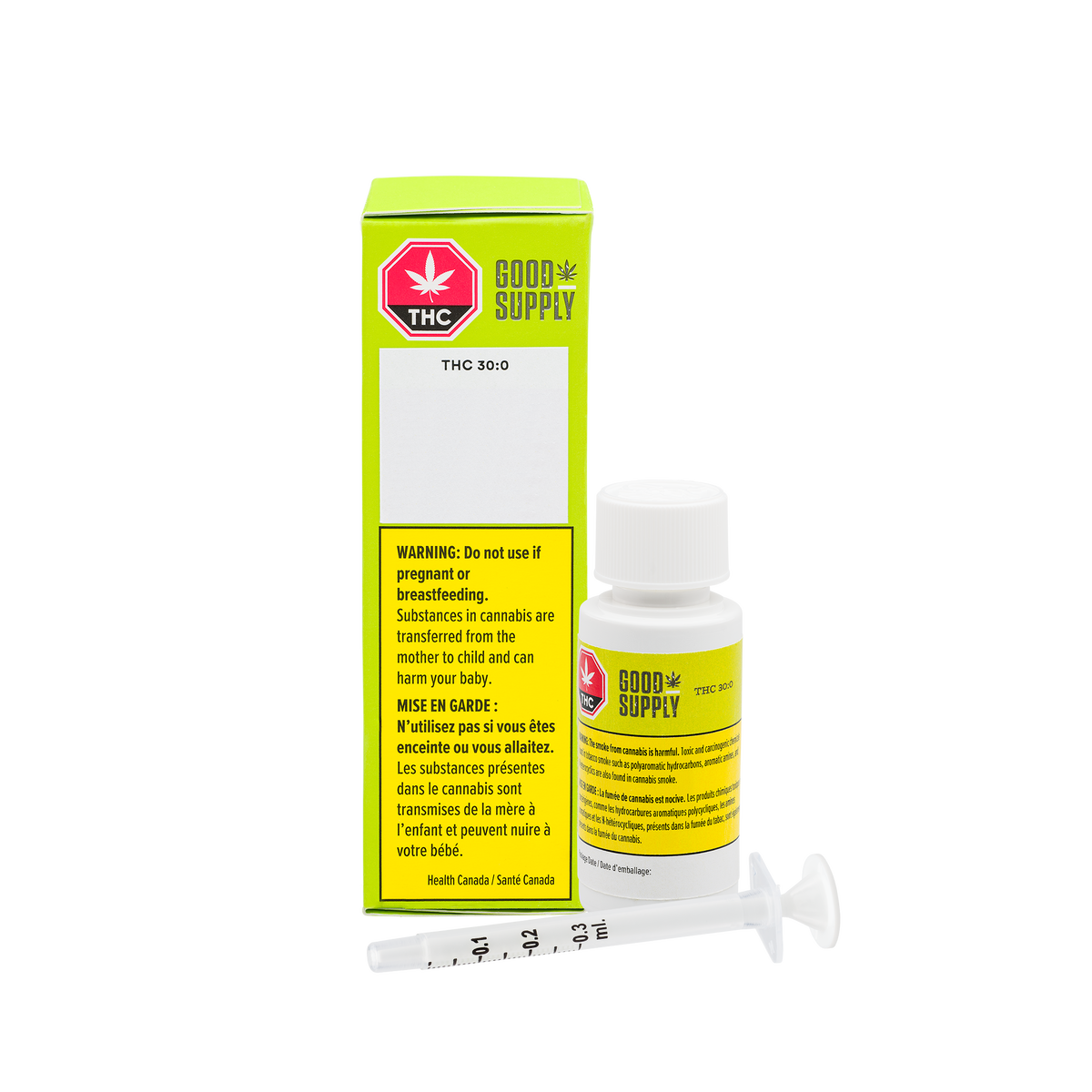 GOOD SUPPLY THC 30:0 (H) OIL - 30ML