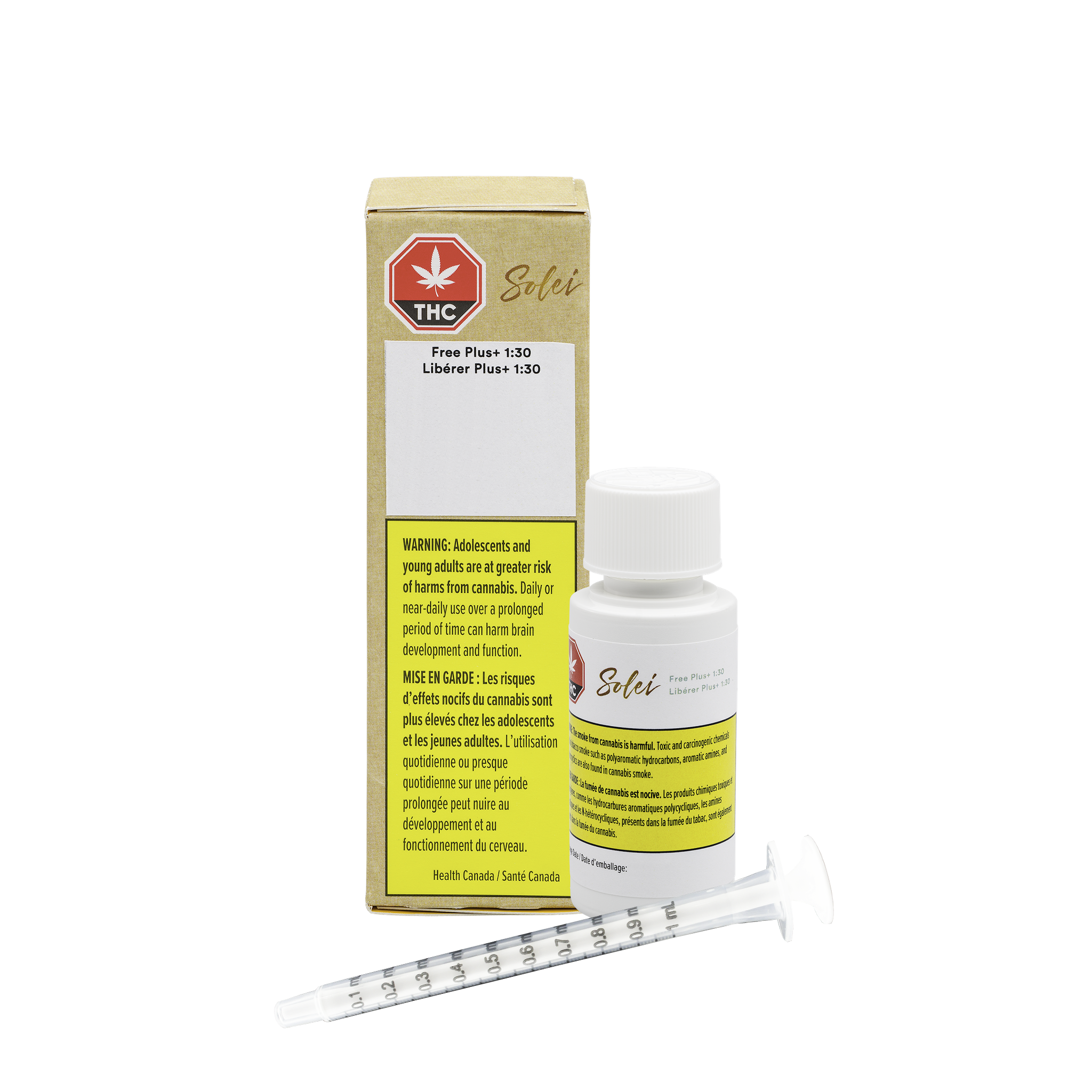 SOLEI FREE PLUS+ 1:30 (H) OIL - 30ML