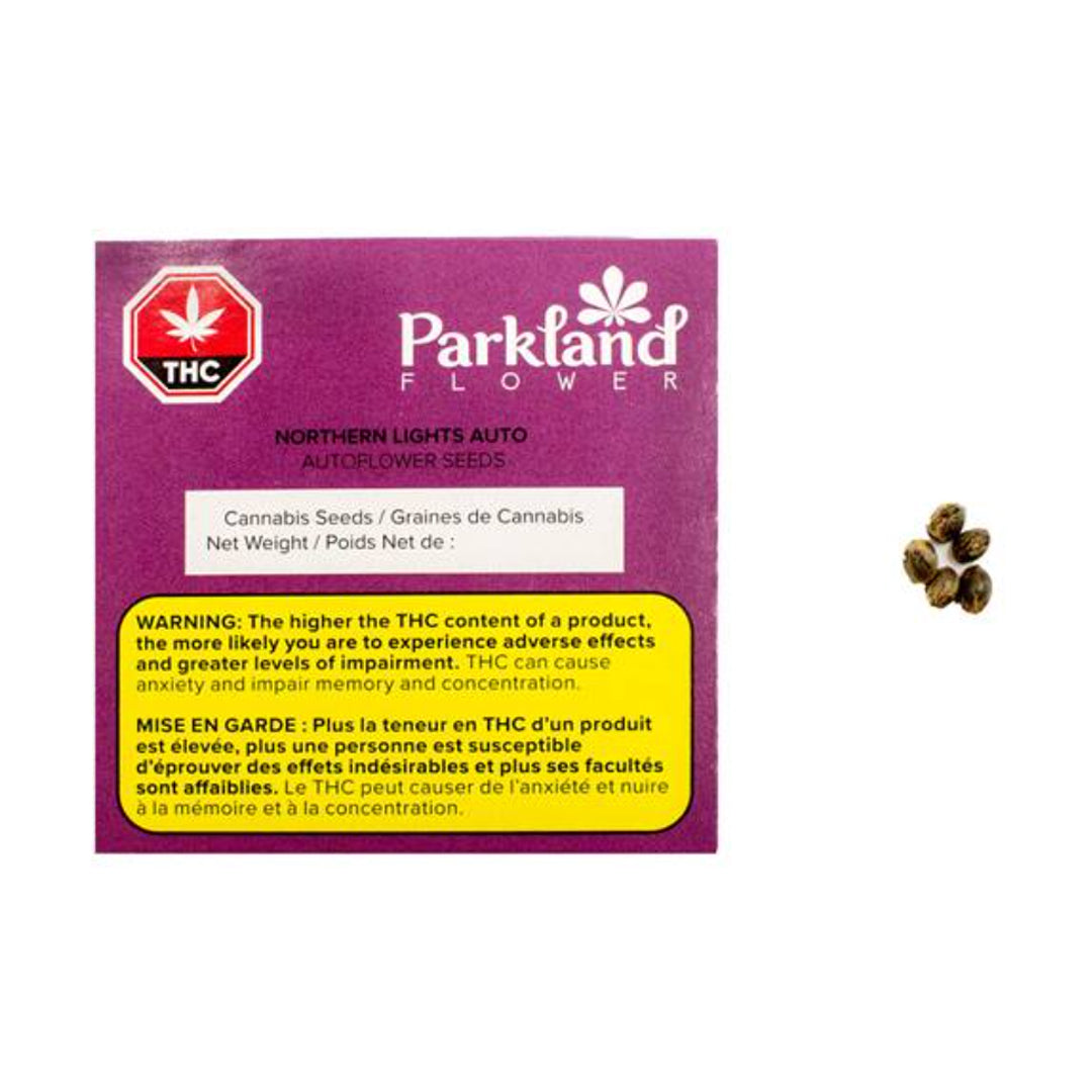 PARKLAND FLOWER NORTHERN LIGHTS AUTO (H) SEEDS - 5PK