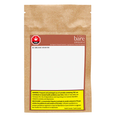 SIMPLY BARE SOUR CKS (S) PRESSED HASH - 1G