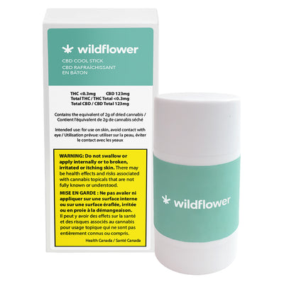 WILDFLOWER CBD COOL STICK (H) LOTION - 123MG