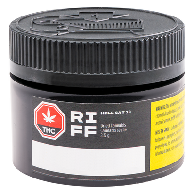 RIFF HELL CAT 33 (H) DRIED - 3.5G