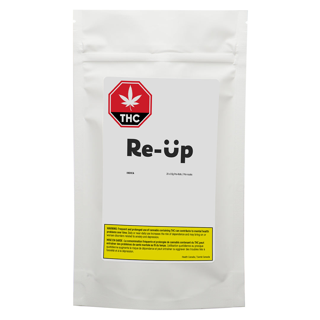 RE-UP INDICA (IND) PRE-ROLL - 0.5G X 20