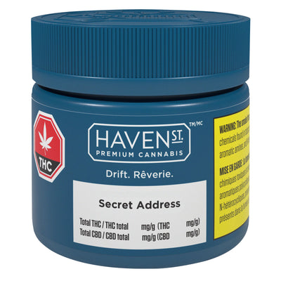 HAVEN ST NO 428 SECRET ADDRESS (H) DRIED - 3.5G