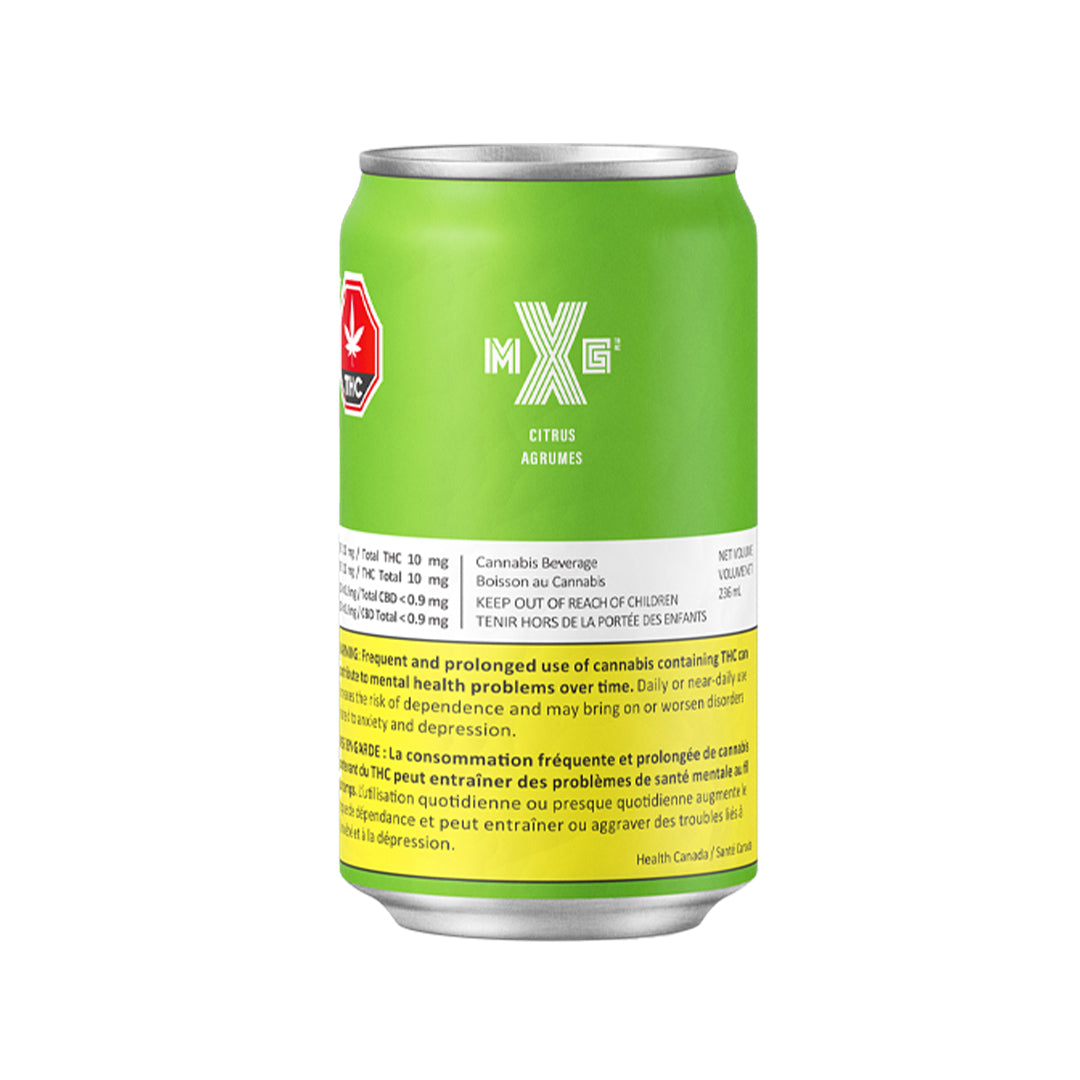 XMG CITRUS SPARKLING (H) BEV - 10MG THC X 236ML