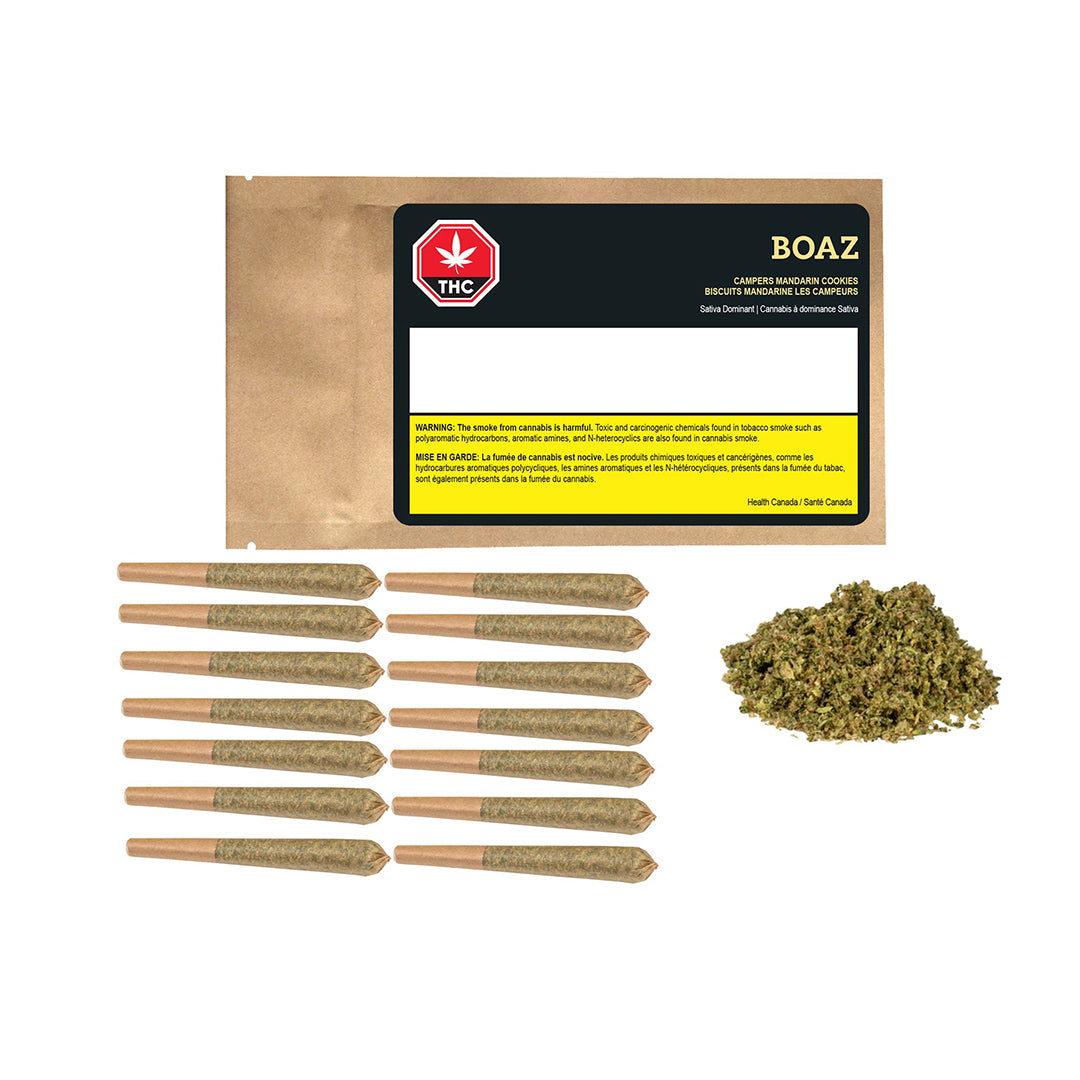 BOAZ MANDARIN COOKIES (S) PRE-ROLL - 0.5G X 14