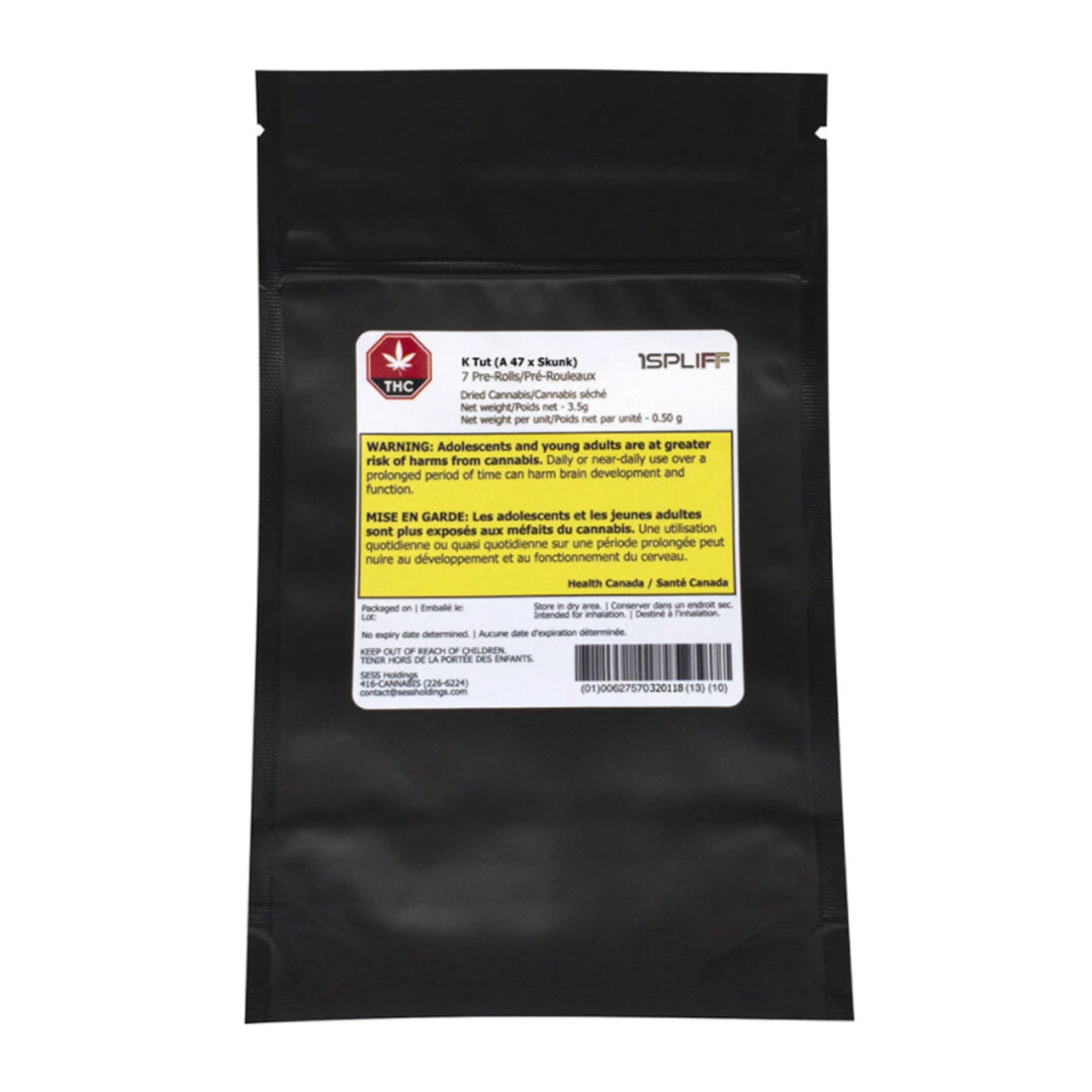 1 SPLIFF STARFIGHTER (H) PRE-ROLL - 0.5G X 7