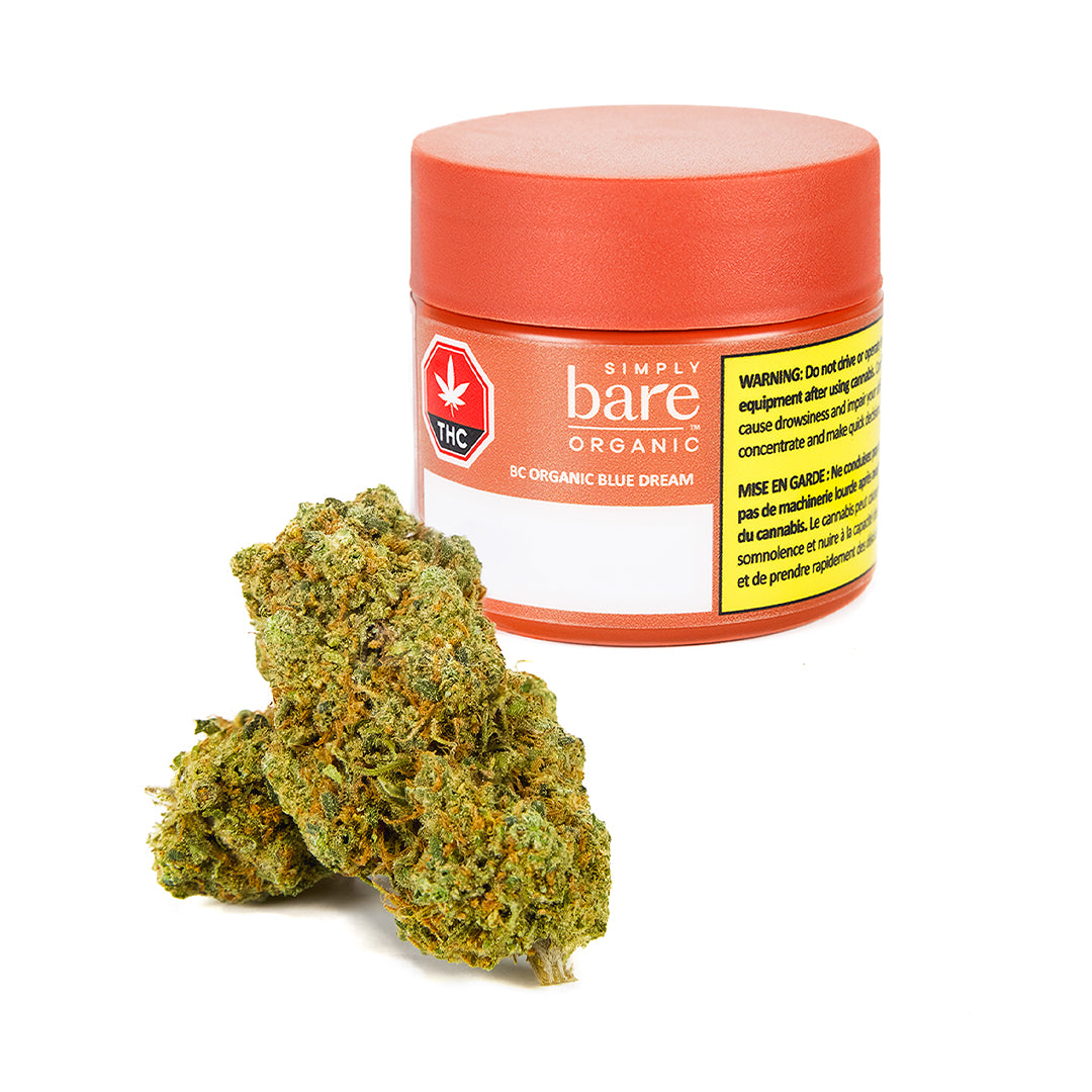 SIMPLY BARE BC ORGANIC BLUE DREAM (S) DRIED - 7G
