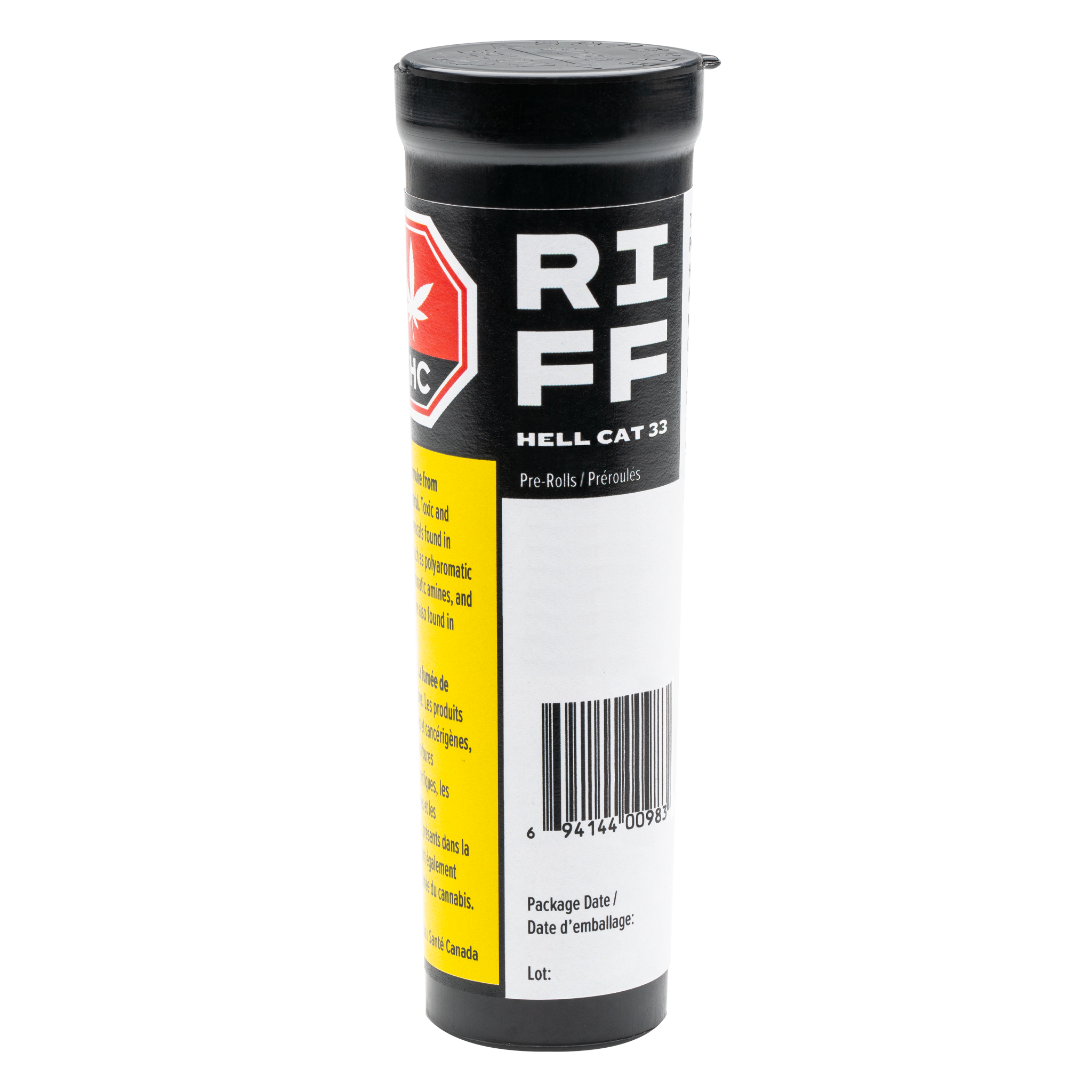 RIFF HELL CAT 33 (H) PRE-ROLL - 0.5G X 7