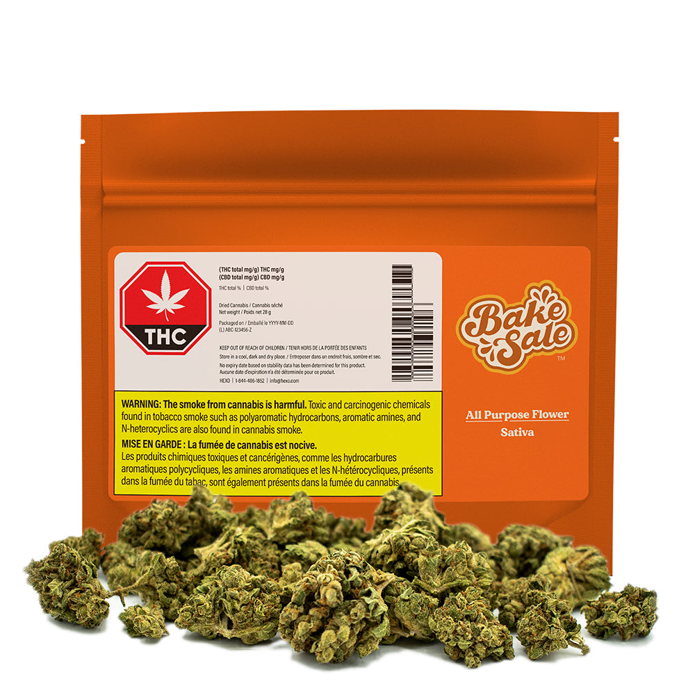 BAKE SALE ALL PURPOSE FLOWER SATIVA (S) DRIED - 28G