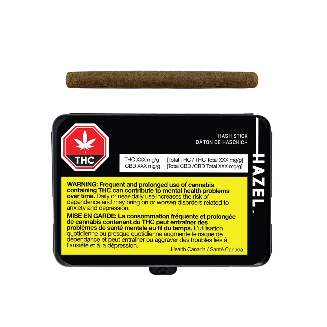 HAZEL HASH STICK (IND) PRE-ROLL - 1 X 1G