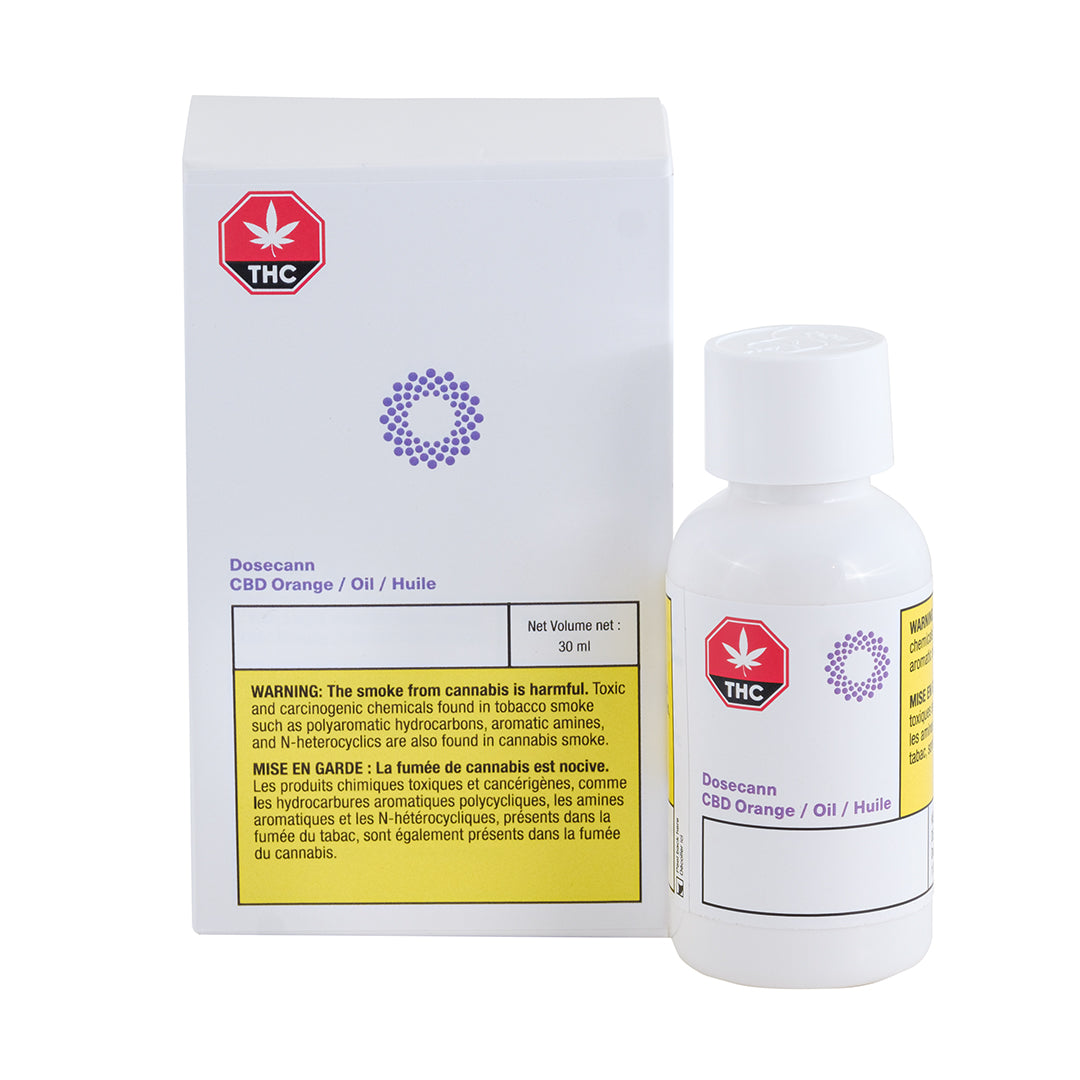 DOSECANN ORANGE CBD (H) OIL - 30ML