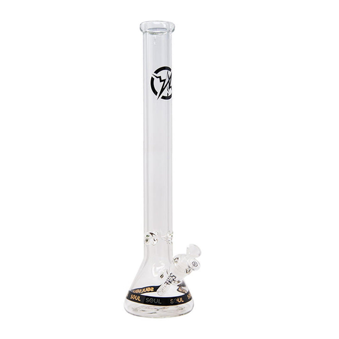 SOUL GLASS 24" 9MM THICK GLASS BEAKER WATER PIPE