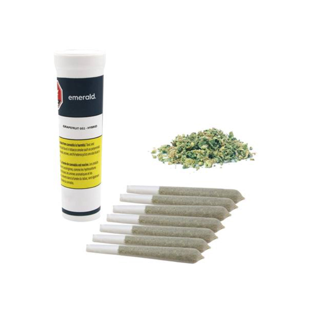 EMERALD HEALTH GRAPEFRUIT GG1 (H) PRE-ROLL - 0.5G X 7