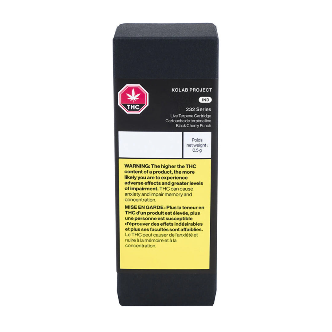 KOLAB PROJECT 232 SERIES BLACK CHERRY PUNCH (IND) 510 - 0.5G