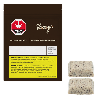 VACAY WHT CHOC COOKIES AND CREAM BITES (H) CHOC - 5MG X 2