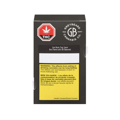 GREYBEARD LIVE RESIN (H) TERP SAUCE - 0.5G