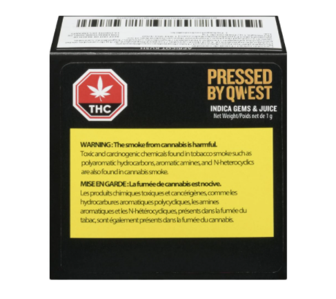 PRESSED BY QWEST APRICOT KUSH (IND) GEMS & JUICE - 1G