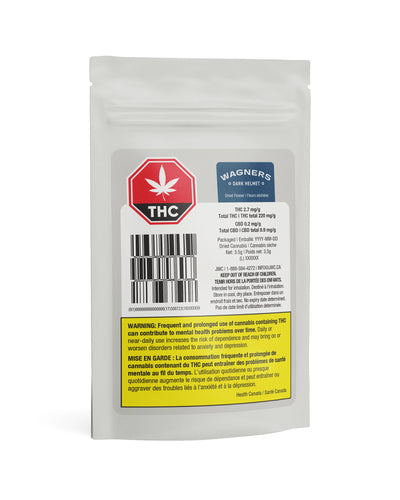 WAGNERS DARK HELMET (H) DRIED - 3.5G