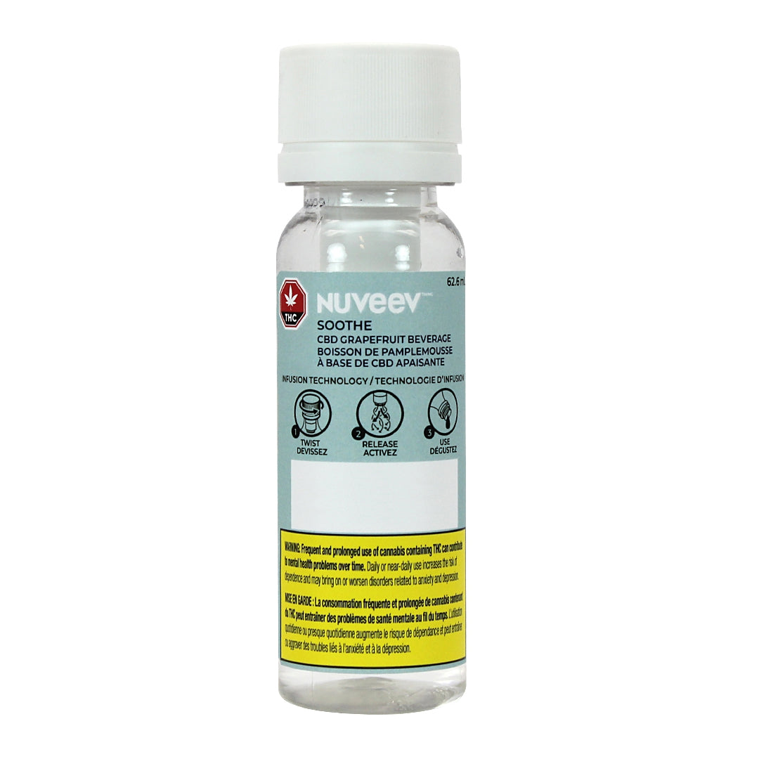NUVEEV SOOTHE CBD GRAPEFRUIT (H) BEV - 62.6ML X 1