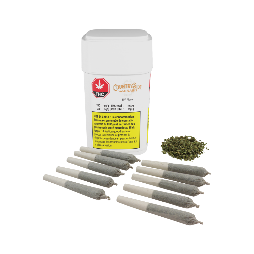 COUNTRYSIDE HARVEST 10TH PLANET (H) PRE-ROLL - 0.5G X 10