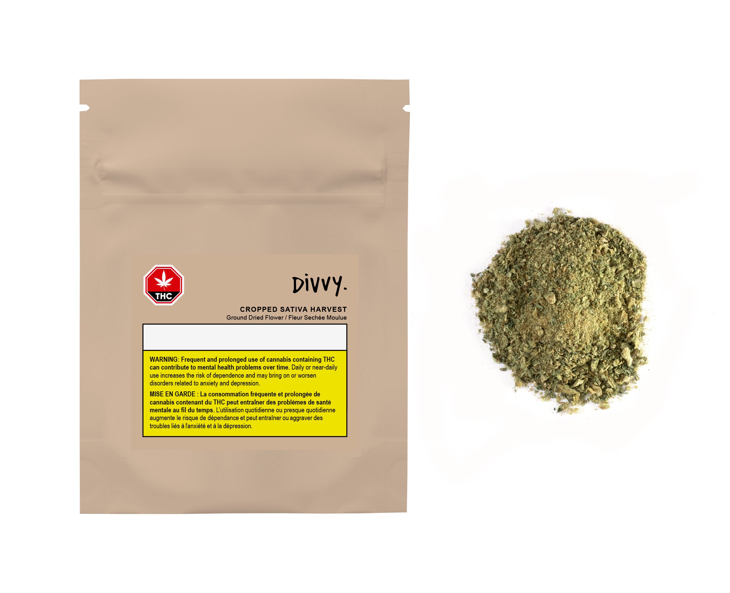 DIVVY SATIVA BLEND (S) MILLED - 10G