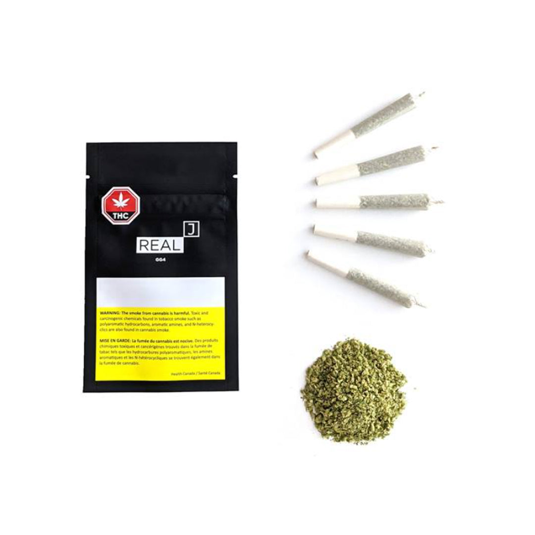 REAL J GG4 (IND) PRE-ROLL - 0.5G X 5