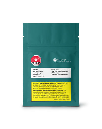 PHYTO BLUE GORILLA OG (H) SHATTER - 1G