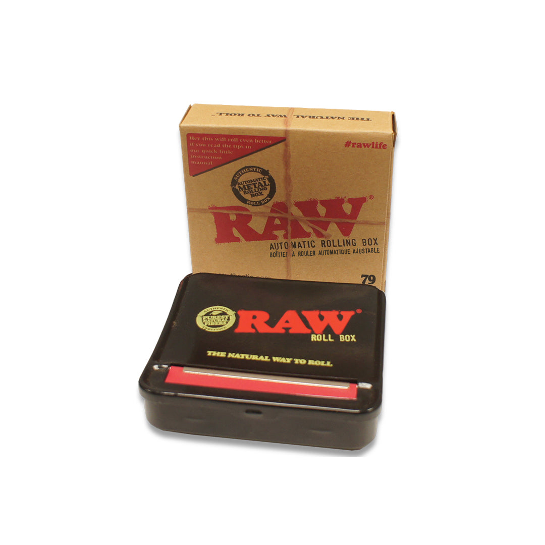 RAW BLACK ADJUSTABLE AUTOMATIC ROLLBOX - 79MM