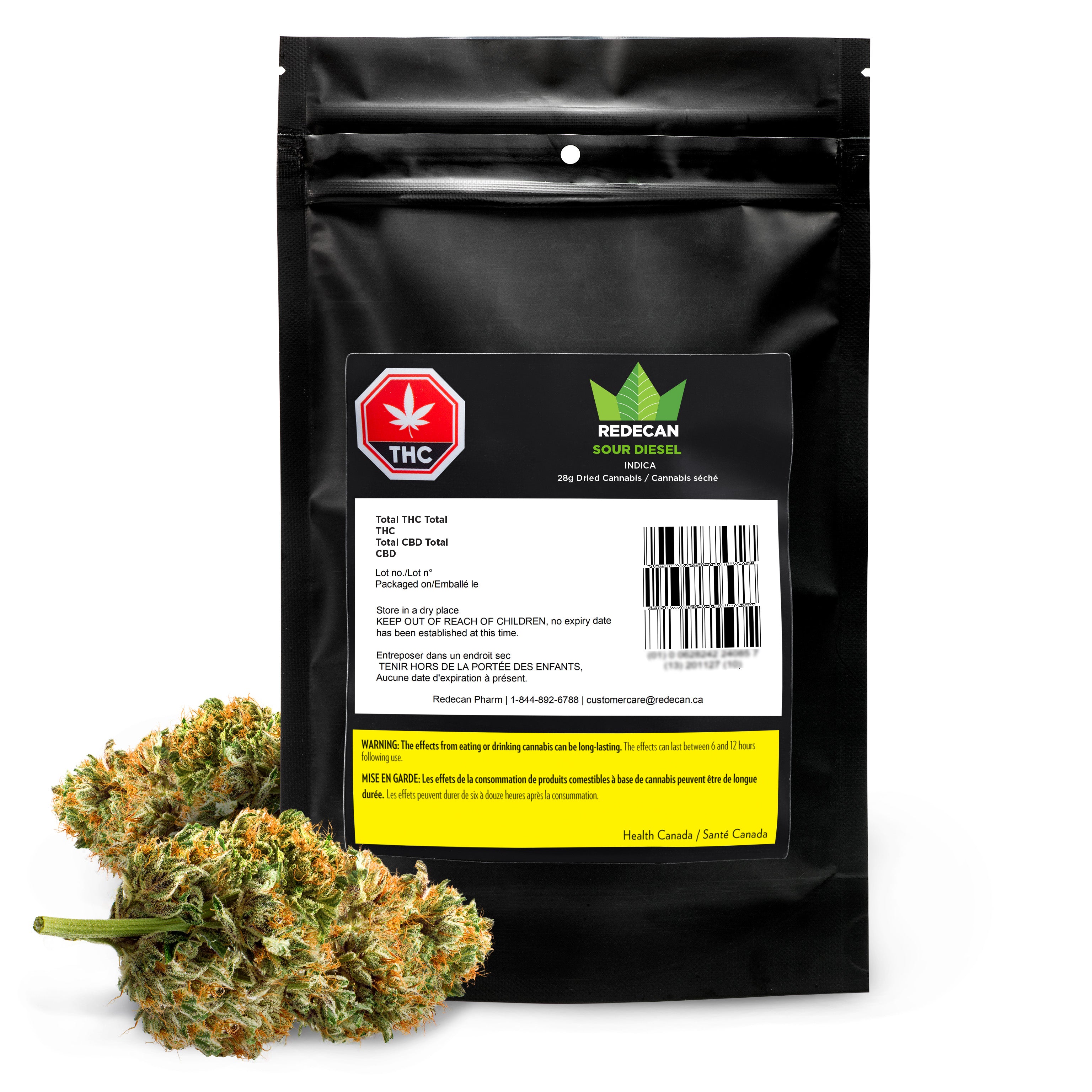 REDECAN SOUR DIESEL (IND) DRIED - 28G
