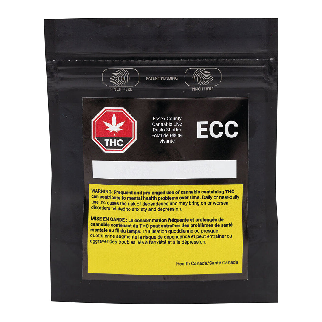 ESSEX COUNTY CANNABIS LIVE RESIN (S) SHATTER - 1G