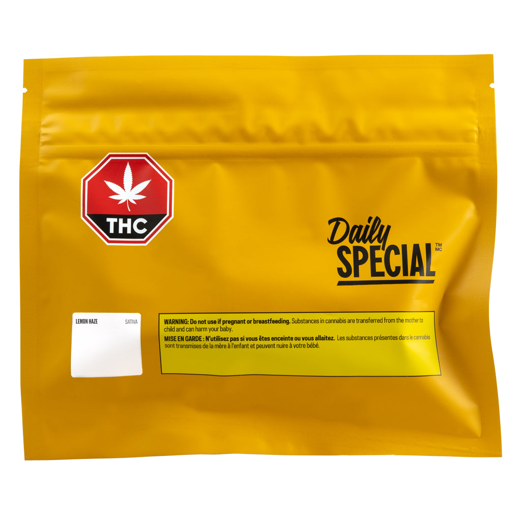 DAILY SPECIAL LEMON HAZE (S) DRIED - 3.5G